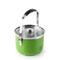 Chinese eco-Friendly new innovative  Stainless Steel cooking pot thermal cooker flame free cooking pot LIDL amazon